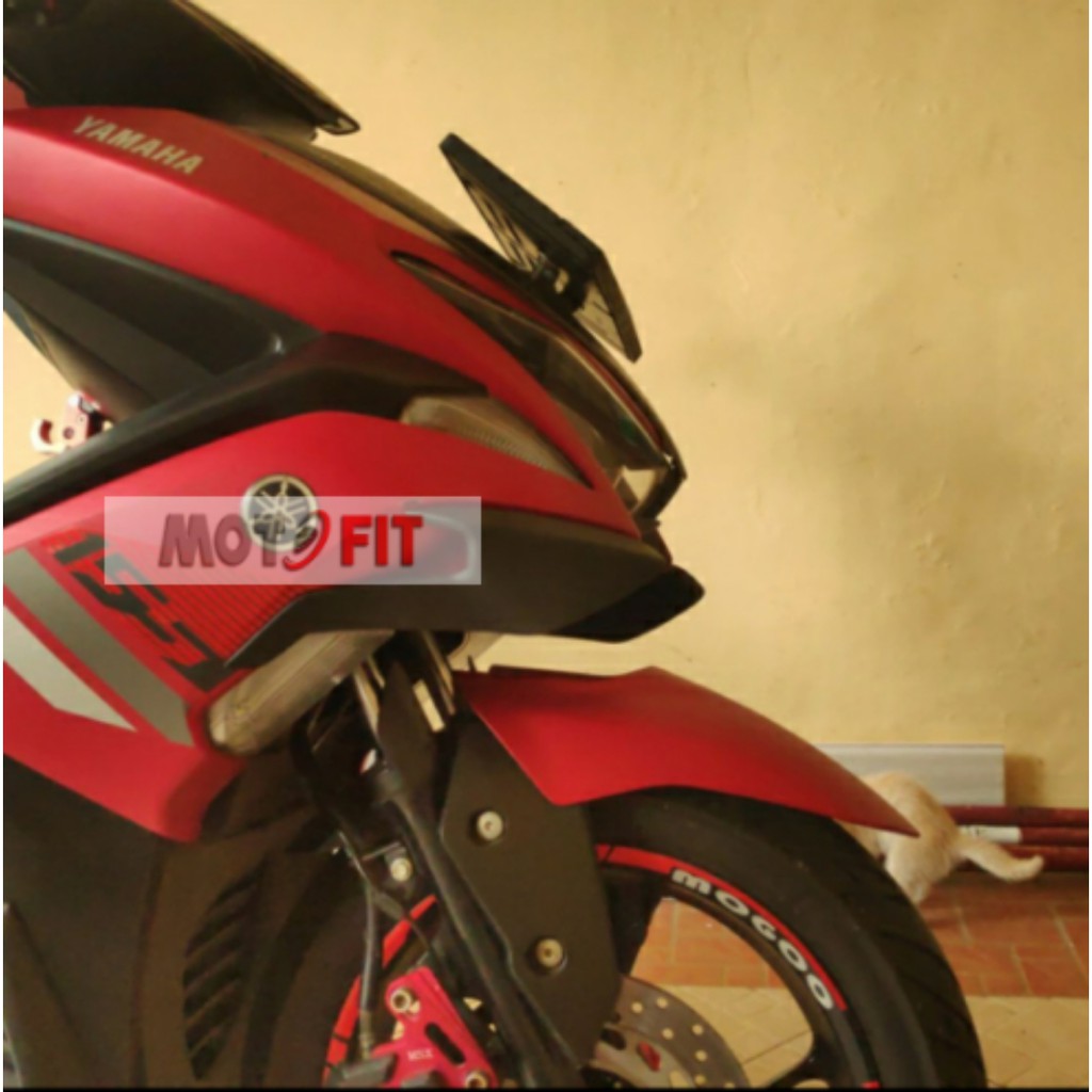 Winglet Model MotoGP Aerox 155 VVA wing rack yamaha aerox aero fin aerox