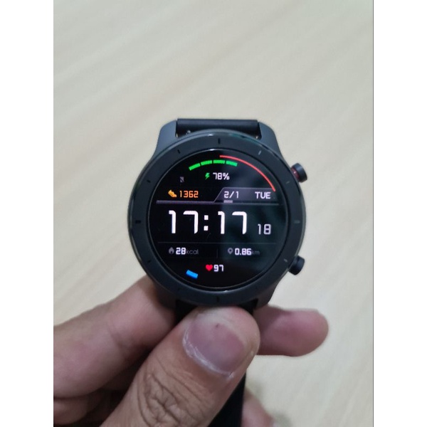 Amazfit GTR 42mm bekas seperti baru (original 100%)