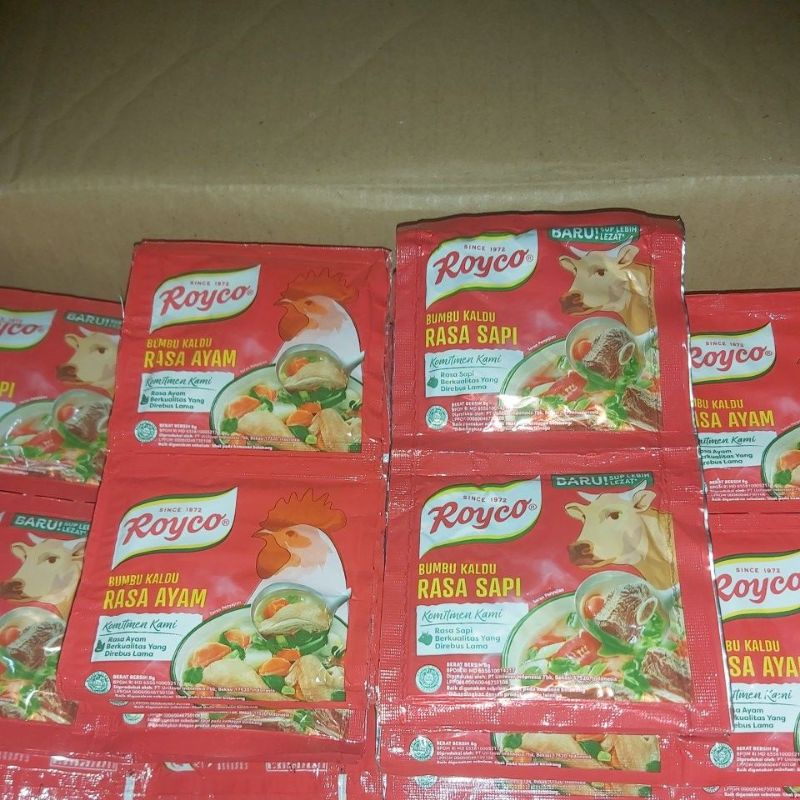 Royco penyedap rasa sapi&amp;ayam 12sachet