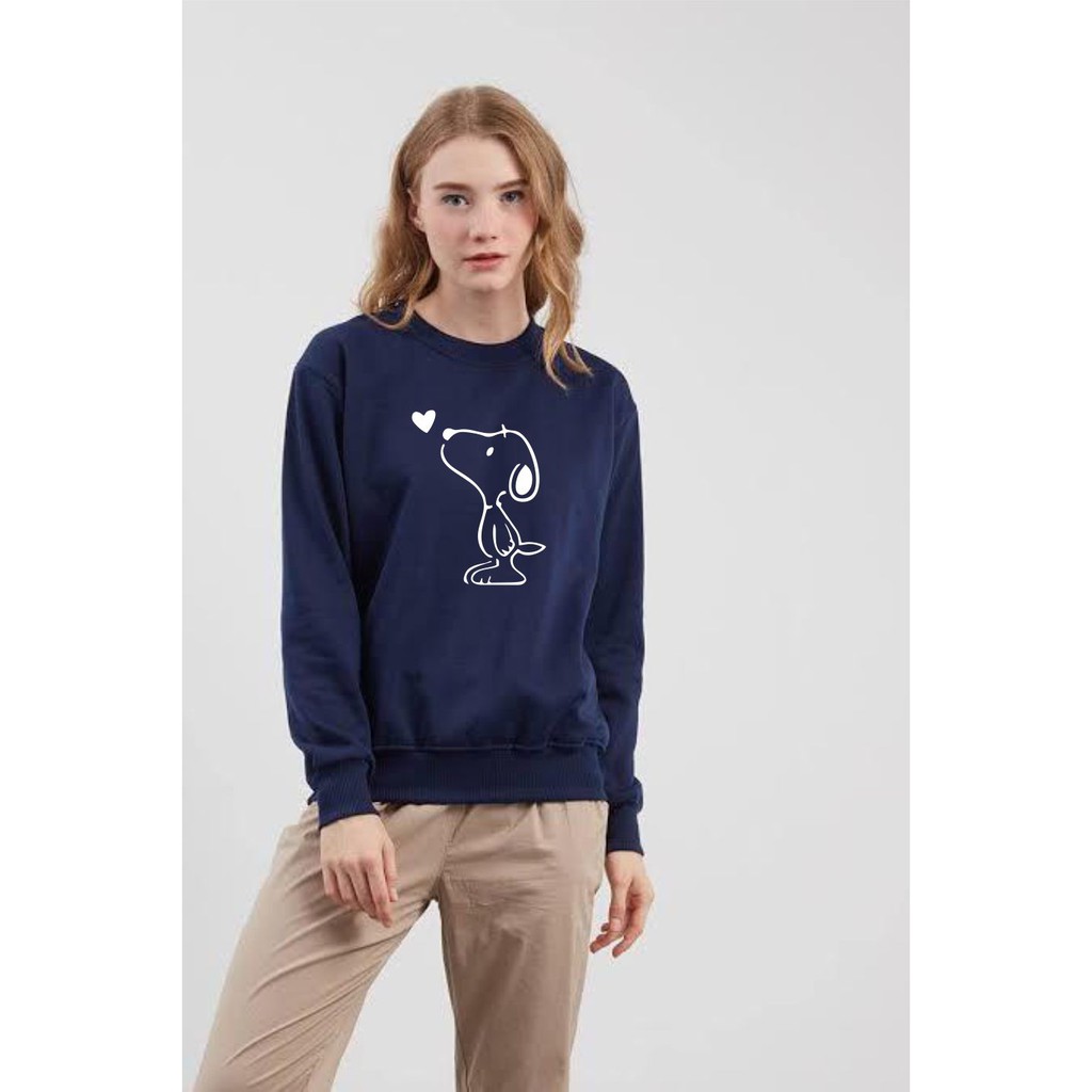 sweater wanita /cewek SN00PPY KECE unisex terkini murah