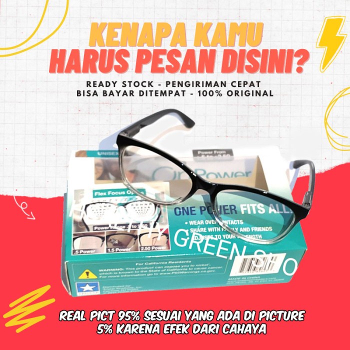 ✨COD✨ KACAMATA BACA PLUS AUTO FOKUS / FLEX FOCUS OPTICS / KACAMATA PLUS ORI