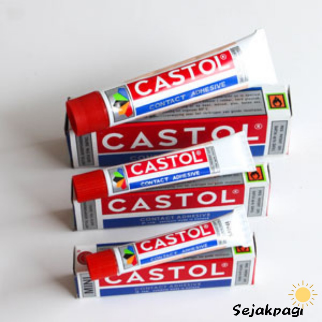 Lem Castol Besar 51 CC Contact Adhesive Daya Rekat Tinggi Tahan Panas Tahan Lama