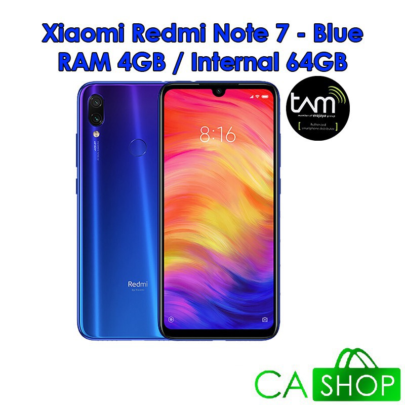 HANDPHONE / XIAOMI / REDMI Note 7 / RAM 4/64 / GRANSI TAM / REDMI / HP MURAH / HANDPHONE MURAH