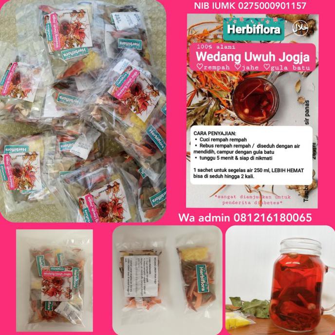 Jual Wedang Uwuh Khas Jogja Rempah Komplit Plus Jahe Dan Gula Batu Shopee Indonesia 9395