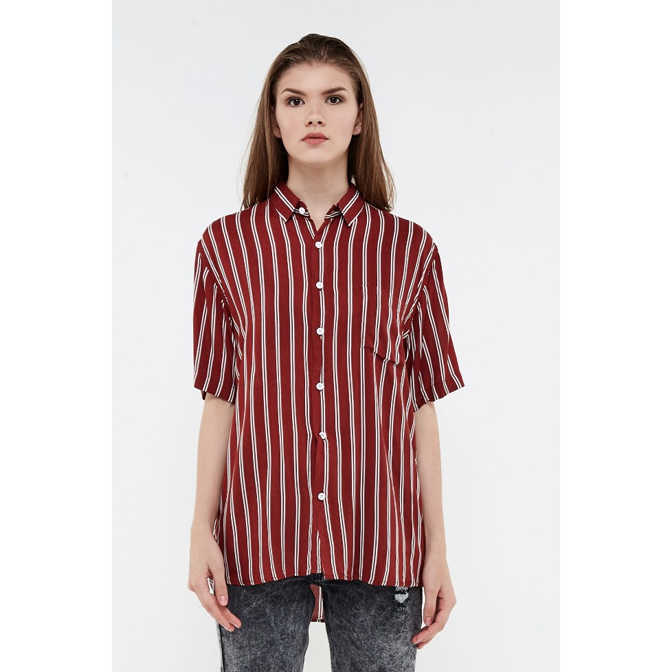 

Erigo Salur Shirt Butter Maroon