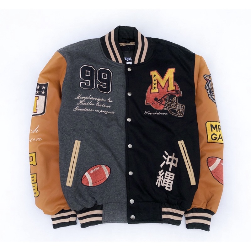 MEMPHISORIGINS VARSITY JACKET TOUCHDOWN