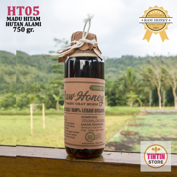 

Madu Hitam manis (750 Gram) Madu Hutan Asli Murni Alami / Madu Uray Raw Honey Original | COD Gratis Ongkir