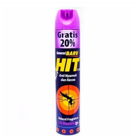Hit Spray Anti Nyamuk 600ml+75ml