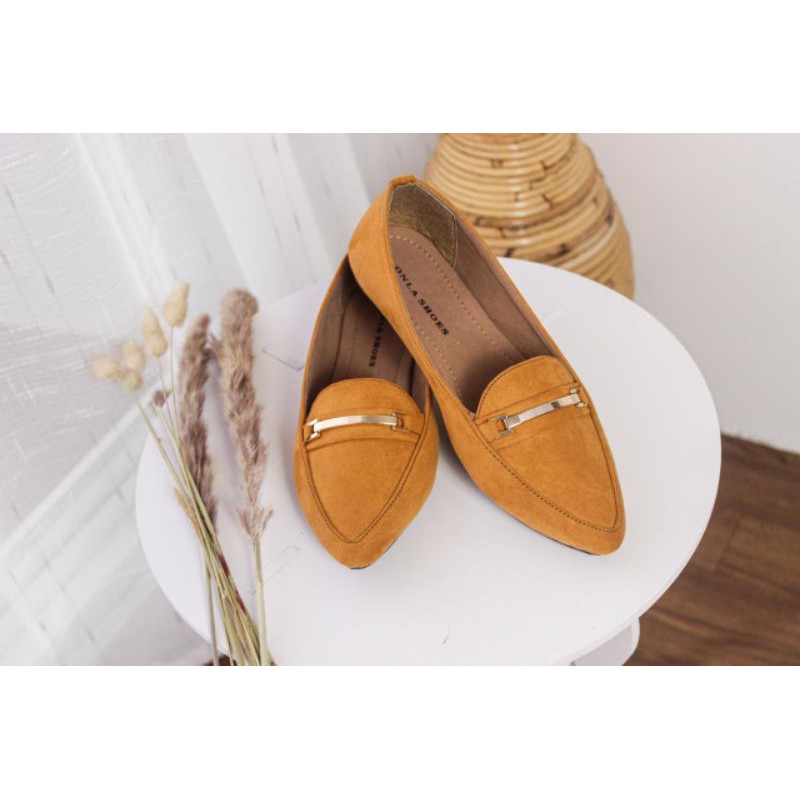 Onlashoes - Flat Shoes LB11 Sepatu Flat Wanita