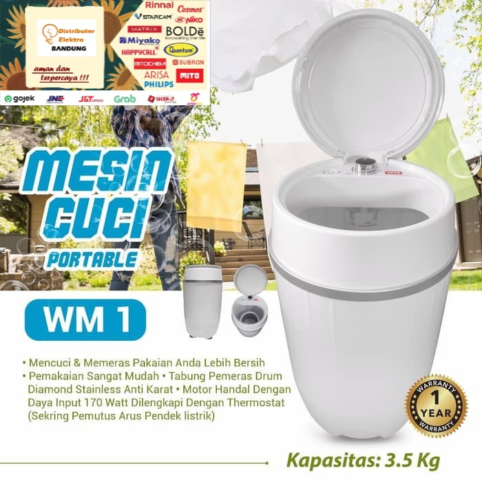 MESIN CUCI PORTABLE MINI MITO WM-1