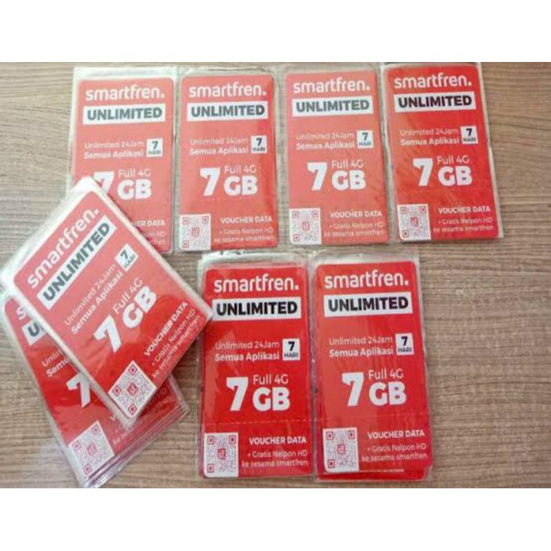 vocer Smartfren unlimited 7hari