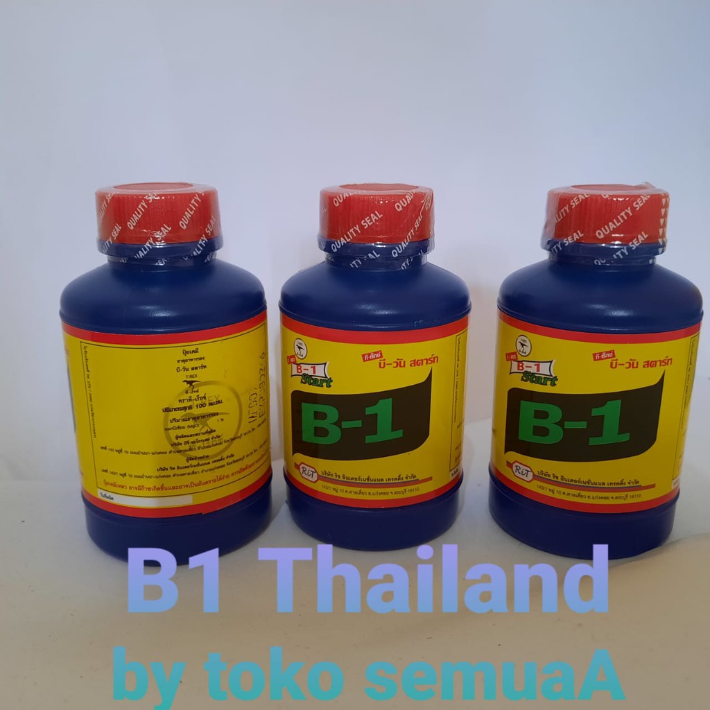 Jual Vitamin B1 Thailand 100 Ml Kemasan Pabrik T Rex Untuk Anggrek Dan ...