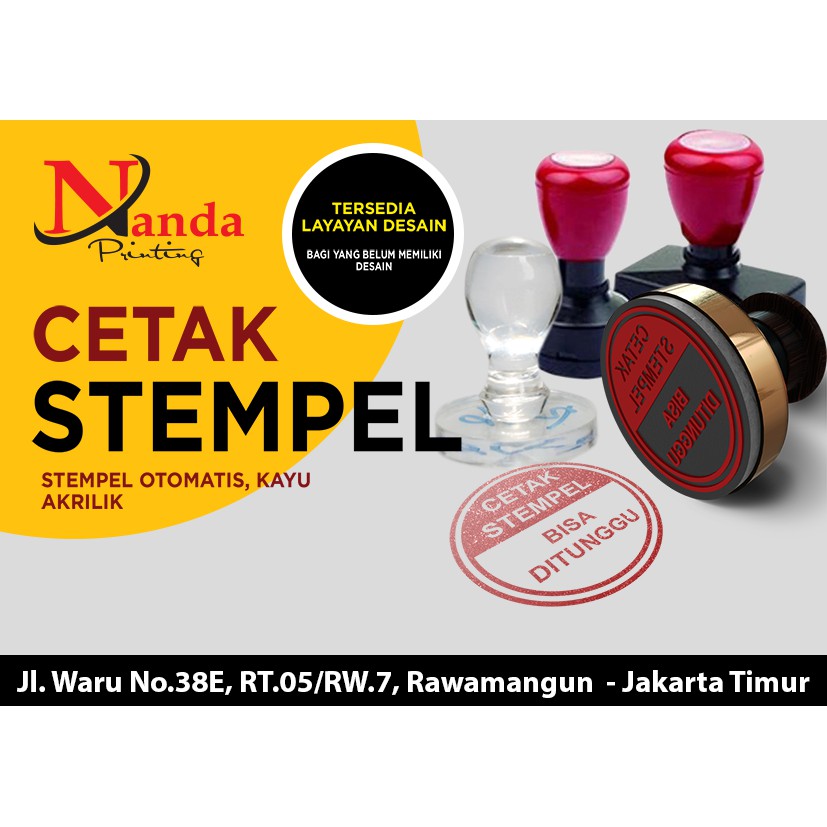 

Stempel Otomatis Design Custom