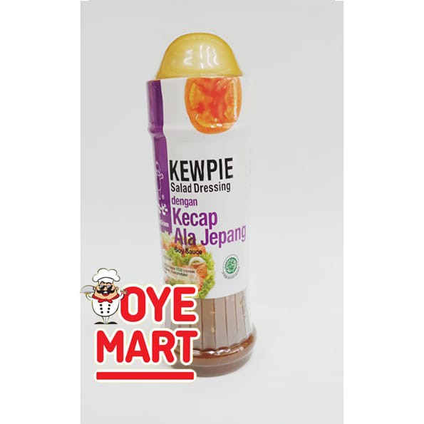 KEWPIE KECAP ALA JEPANG SOY SAUCE 200ML / SAUS SIRAM / SALAD DRESSING