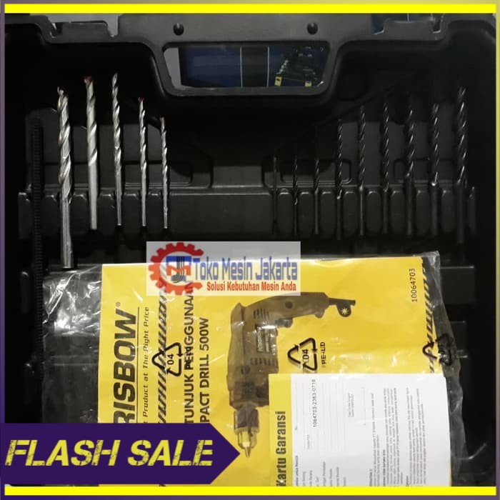 KRISBOW impact Drill Set Bor Listrik 21 pcs