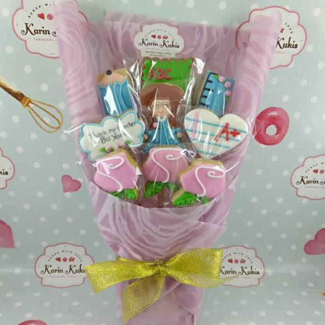 

Buket tema Terima Kasih Guru kukis isi 9