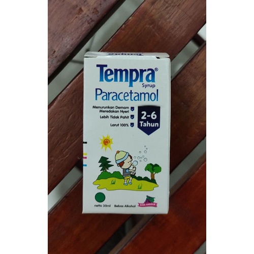 Tempra Sirup 30 Ml / Paracetamol Anak / Obat Demam / Nyeri Anak