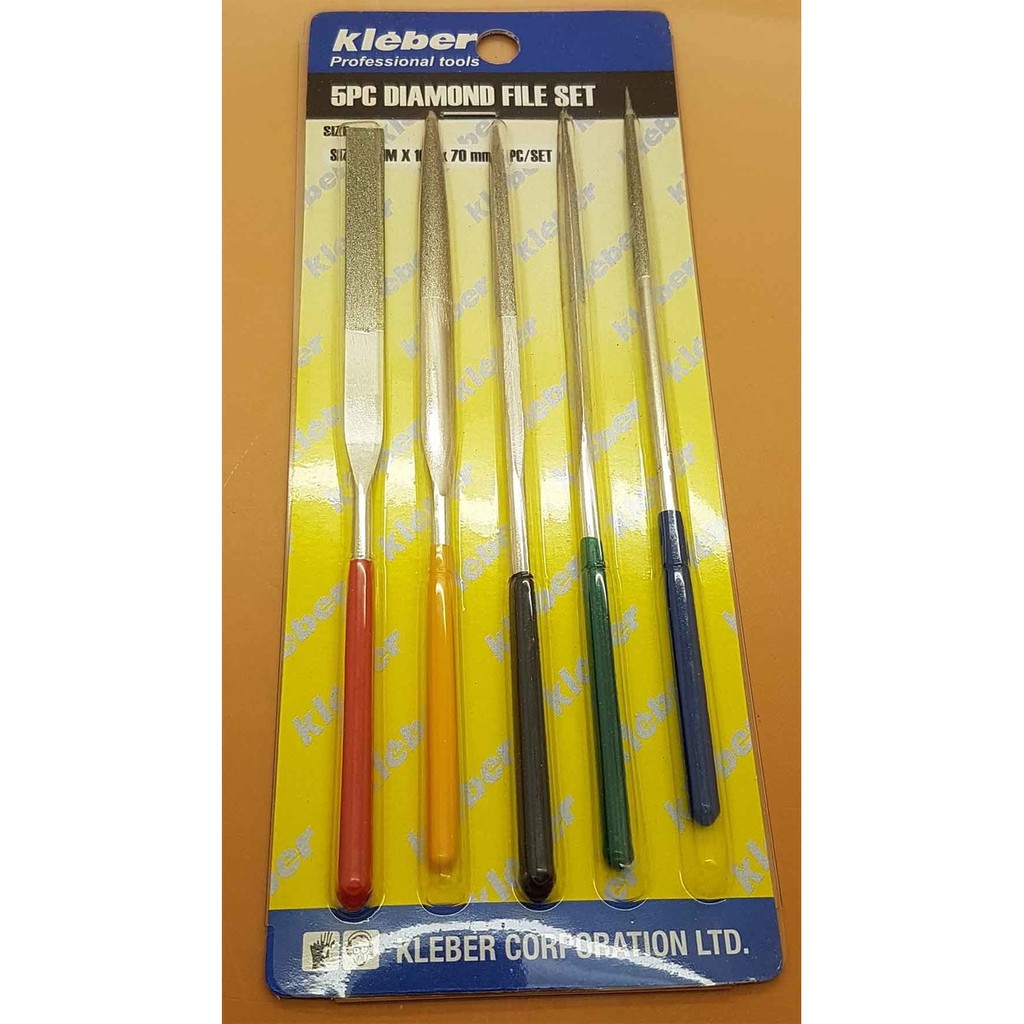 

Jual Kikir Diamond File Set 16 cm 5pc Merk KLEBER Diskon