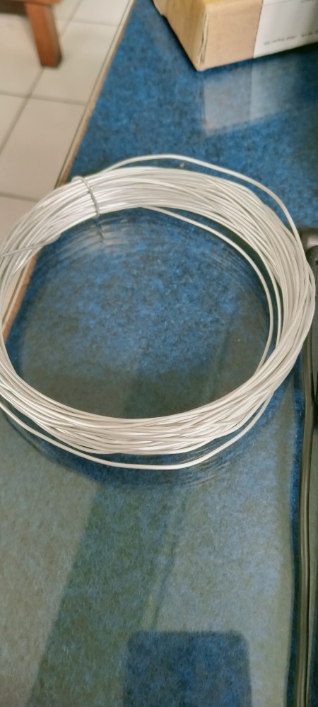 Kawat Bonsai 1 Mm Ecer 15 Meter Alumunium