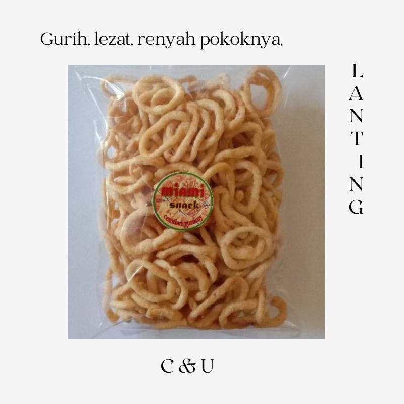 

Lanting klanting cemilan camilan aneka snack asli cilacap