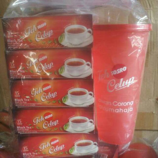 

Teh celup sosro paket hadiah thumbler cantik