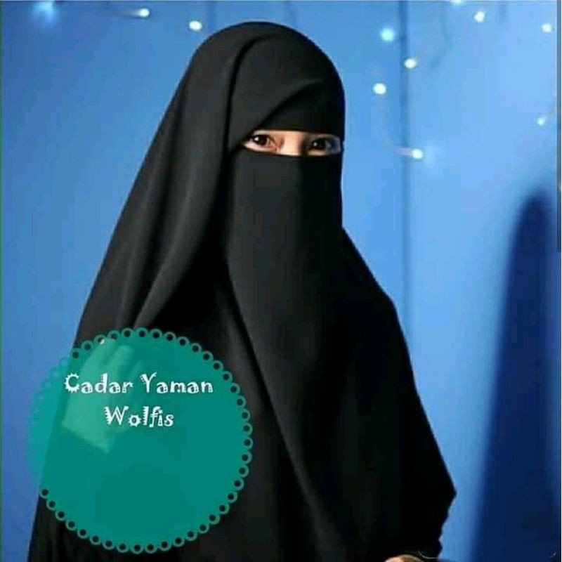 Niqob yaman Wolfis Murah / Cadar Yaman Wolfis Murah / Niqob Yaman Wollpeach Murah / Niqob Murah