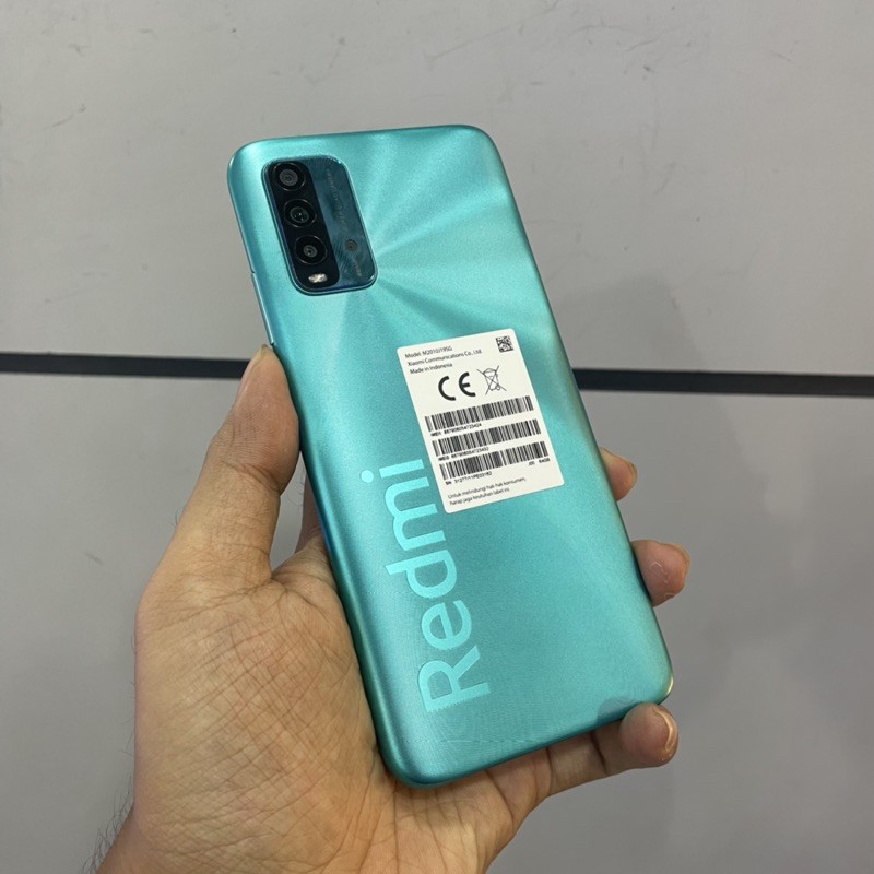 redmi 9t ram 4/64gb second bekas pakai fullset original