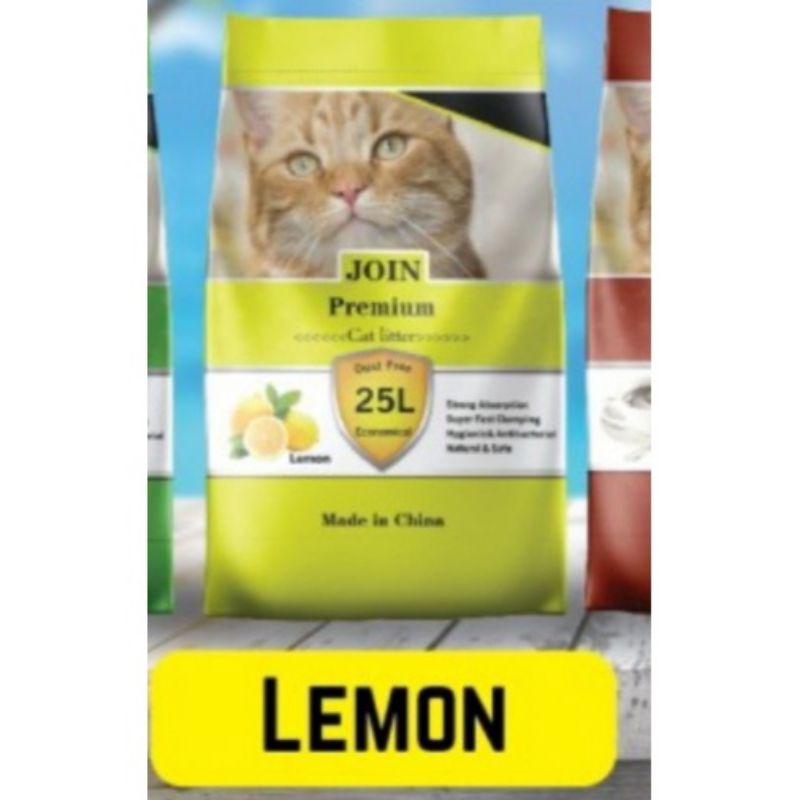 Pasir kucing promo JOIN 25Litter all varian (Eks-pedisi) Pasir wangi gumpal