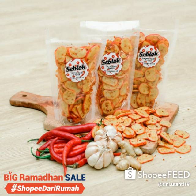 

Seblak krupuk terbuat dari bumbu asli cabe giling sendiri no abal abal