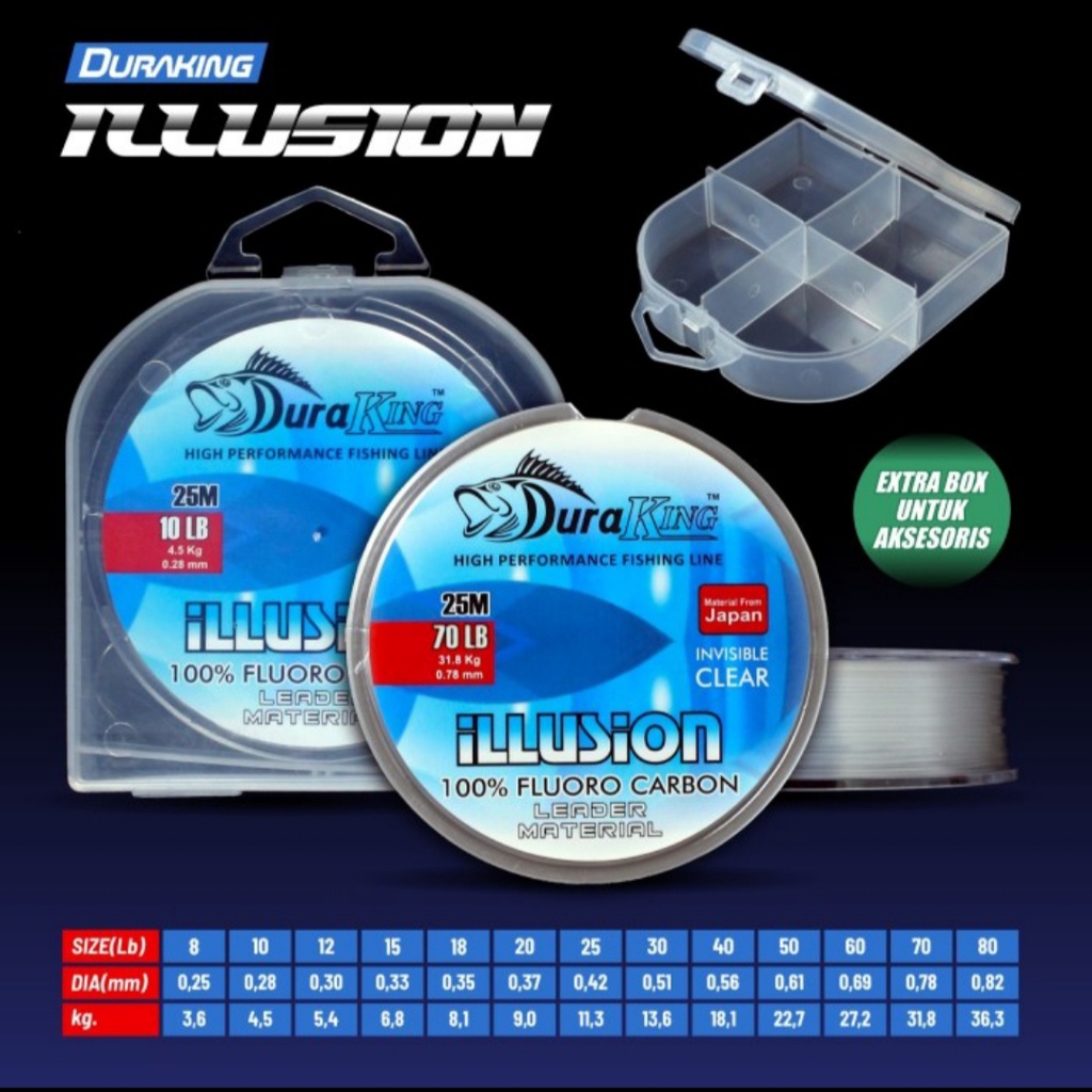 SENAR PANCING LEADER DURAKING ILLUSION 25 M