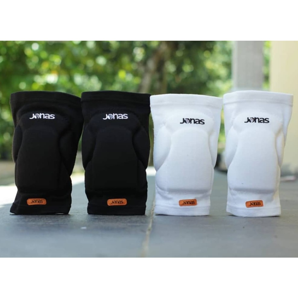 Kneepad Jonas Classic V2 Knee Pad Deker Pelindung Lutut Hitam dan Putih