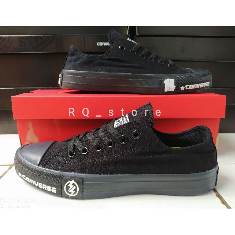 Converse Chuck Taylor CT LOGO PETIR UNDFEATED Grade Vietnam SEPATU CONVERSE CT PETIR LOGO TERMURAH