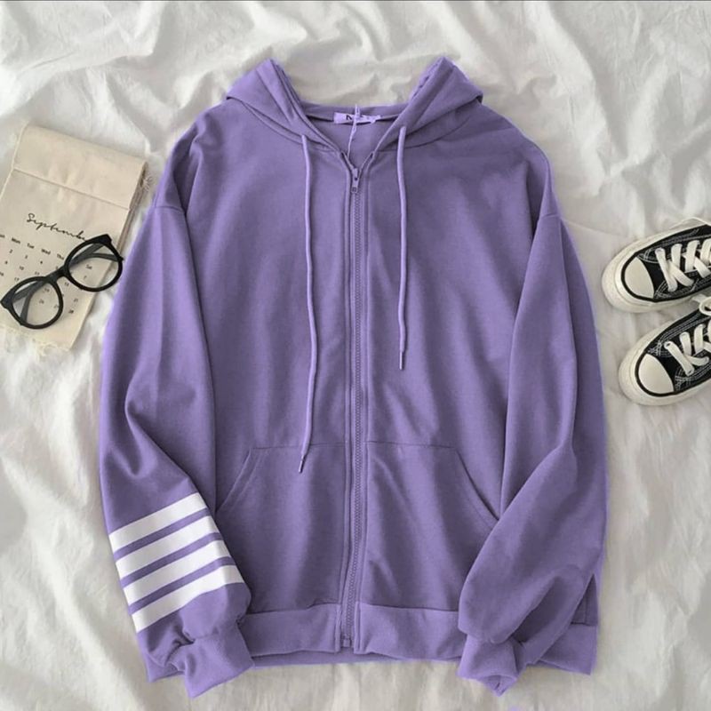 HOODIE ZIPER SWEATER - REGLAN SALLUR HOODIE WANITA - JAKET HOODIE WANITA