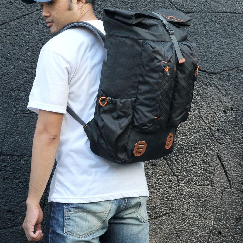 ARGL Tas Ransel Pria Lipat  Tas Punggung Backpack Gendong Cowok 40 L Outdoor