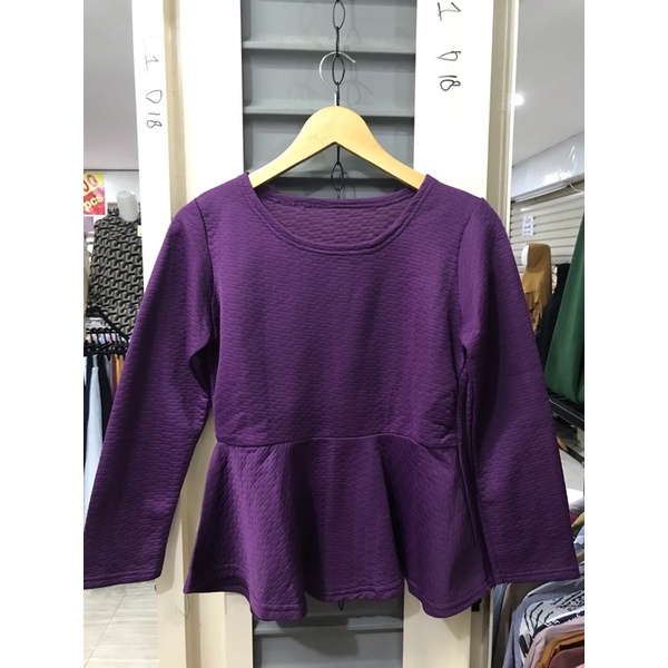 blouse ungu/ungu blouse/atasan ungu/ungu atasan/