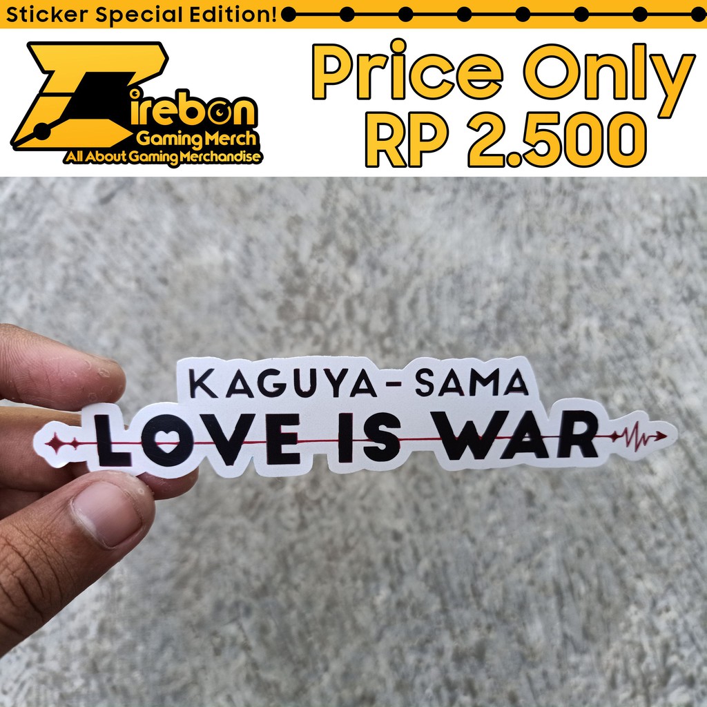 

Sticker Stiker Kaguya Sama Love Is War