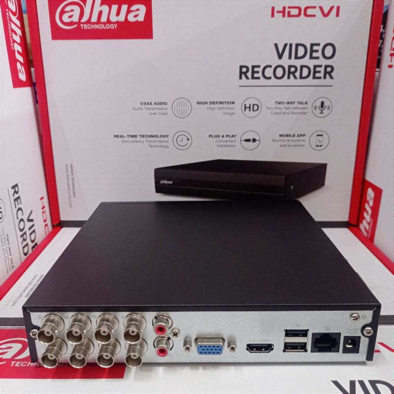 DIGITAL VIDEO RECORDER 8 CHANNEL 2 MEGA PIXEL / DVR DAHUA 8CH 2MP XVR1A08 GARANSI RESMI DAHUA