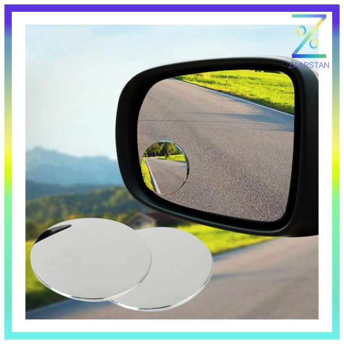 Kaca Spion Cembung Wide Angle 2 PCS - XYJ0027 - Silver