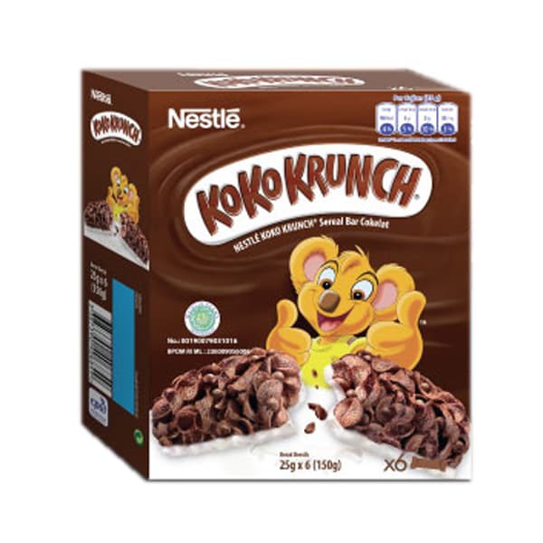 

PROMO NESTLÃ© KOKO KRUNCH SEREAL BAR COKELAT[6 PCS] TERMURAH