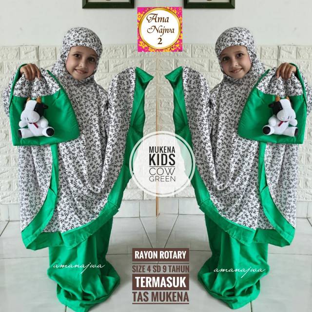 KIDS MUKENA - RAYON ROTARY 2604