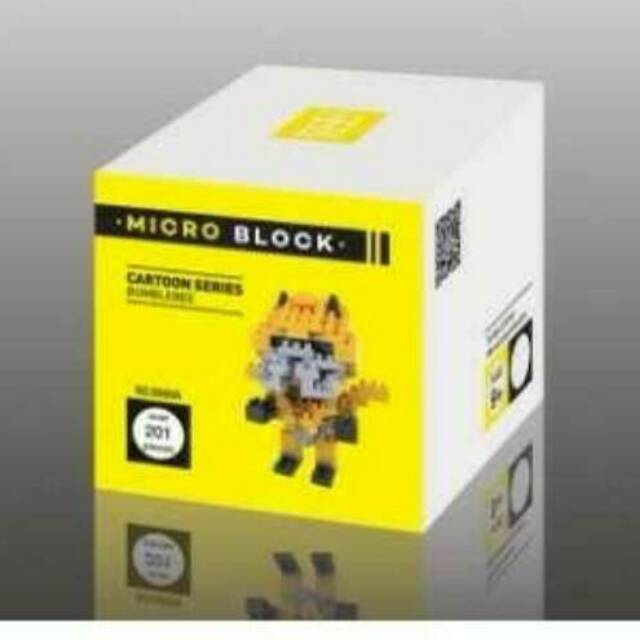 Mainan Brick Lego Nano Micro Block Transformers Bumblebee Bumble Bee Optimus Prime Movie