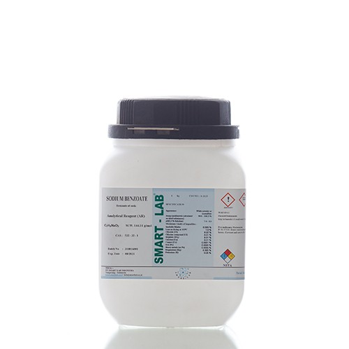 SODIUM BENZOATE 1KG SMART LAB BEST QUALITY