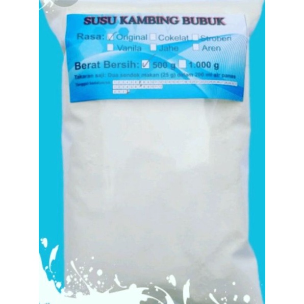 

susu kambing bubuk original premium grade 1 500 gr