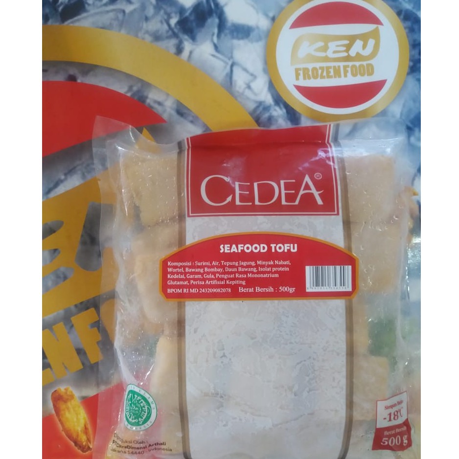 

CEDEA SEAFOOD TOFU 500gr