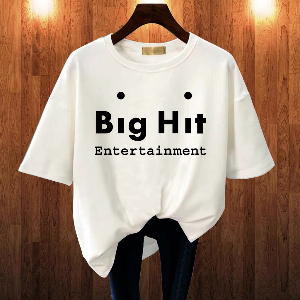 CALVIERO SHOP - BAJU KAOS ATASAN WANITA PRINTLOGO BIGHIT