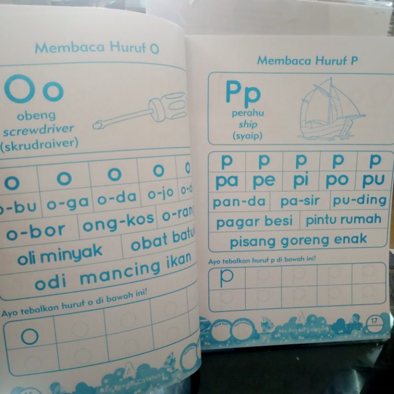 buku aku pandai calistung 64 halaman (21×30cm)