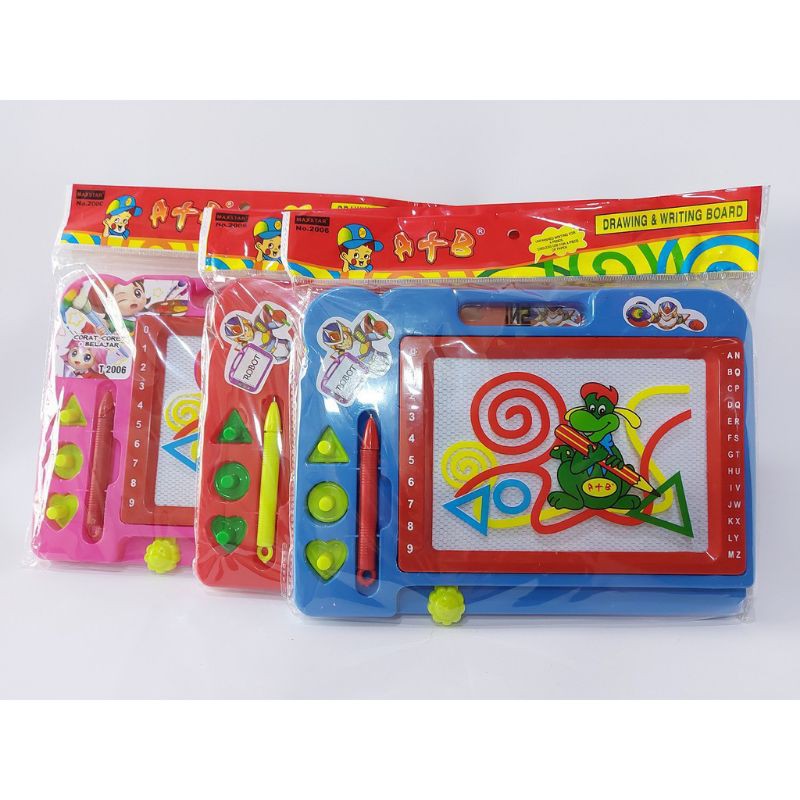 

PROMO (COD) Mainan Papan Tulis Magnet Anak / Papan Tulis Hapus / Drawing Board Magnetic Murah