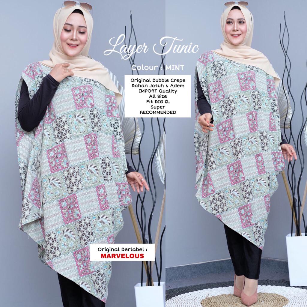 LAYER TUNIC BY MARVELOUS Atasan Wanita
