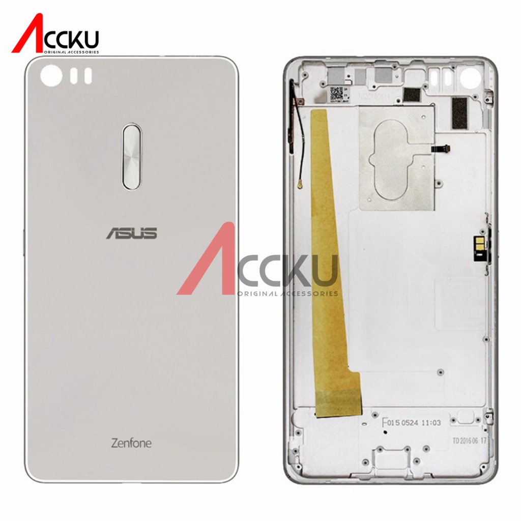 TUTUP BELAKANG / BACK COVER ASUS ZENFONE 3 ULTRA ZU680KL SILVER