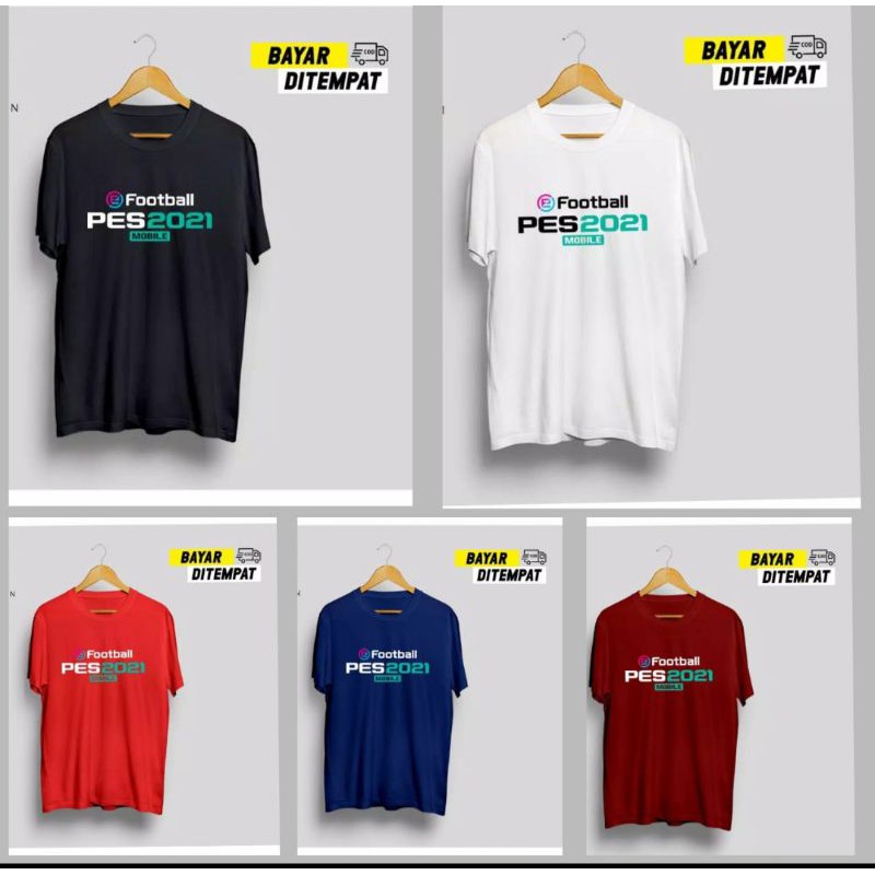 KAOS EFOOTBALL PES2021 KUALITAS DISTRO